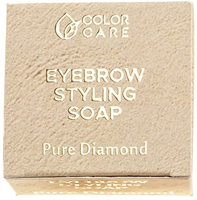 Brow Styling Soap - Color Care Eyebrown Styling Soap Pure Diamont — photo N1