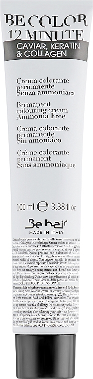 Permanent Ammonia-Free Hair Color - Be Hair Be Color Permanent Colouring Cream 12 Minute — photo N7