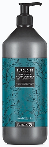 Repair Hair Shampoo - Black Professional Line Turquoise Hydra Complex Shampoo — photo N2