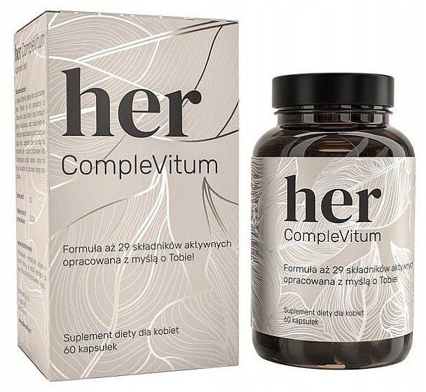 Vitamin Complex for Women - Noble Health Her CompleVitum — photo N1