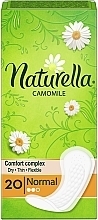 Daily Liners, 20 pcs - Naturella Camomile Comfort Complex Normal — photo N3