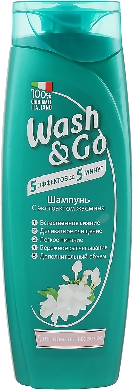 Jasmine Extract Shampoo for Normal Hair - Wash&Go — photo N8