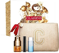 Clarins Double Serum Eye Set (eye/ser/20ml + mascara/3ml + rem/30ml + bag) - Set — photo N1