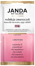 Fragrances, Perfumes, Cosmetics Creamy Anti-Wrinkle Face Mask - Janda My Clinic 3 Peptides Mask