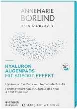 Fragrances, Perfumes, Cosmetics Hyaluronic Eye Pads - Annemarie Borlind Hyaluron Augenpads