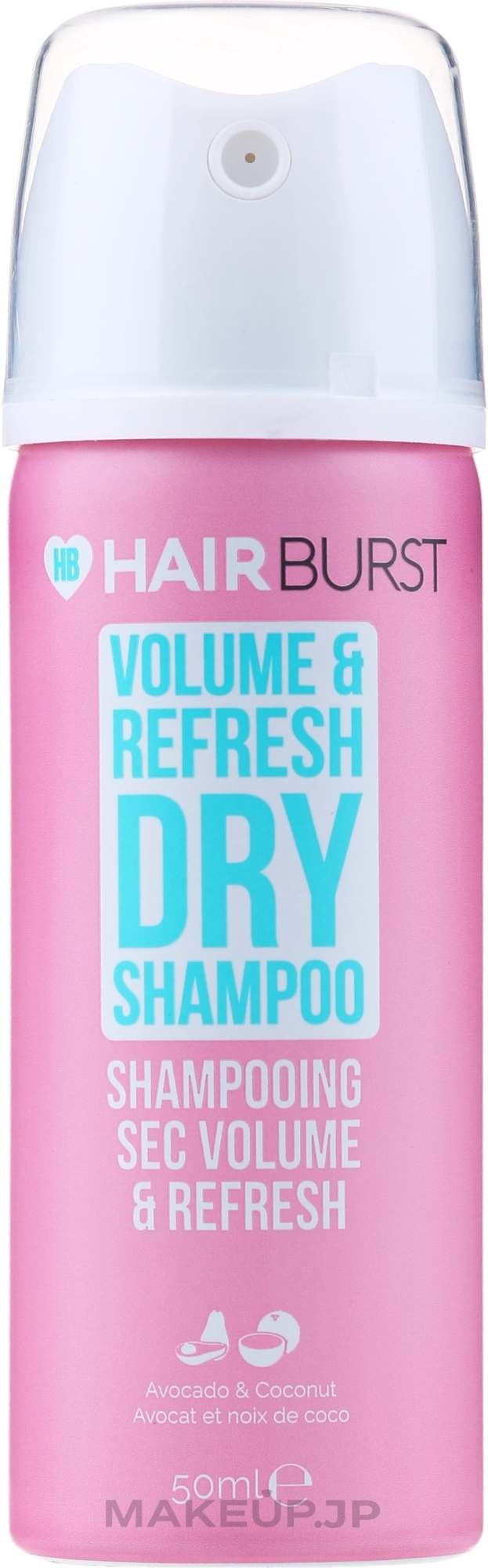 Dry Shampoo - Hairburst Volume & Refresh Dry Shampoo — photo 50 ml