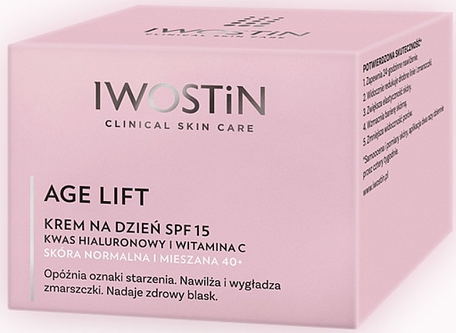 Day Cream for Normal & Combination Skin - Iwostin Age Lift SPF 15 — photo N1