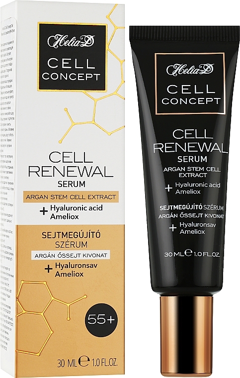 Anti-Aging Serum 55+ - Helia-D Cell Concept Renewal Serum — photo N2