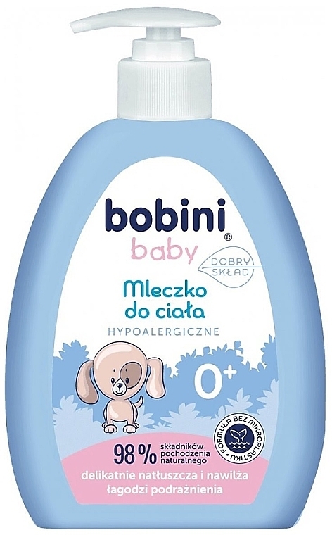 Hypoallergenic Body Milk - Bobini Baby Body Milk Hypoallergenic — photo N1