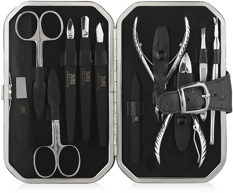 Manicure Set, 10 tools, MS-140 - Zauber Premium — photo N3