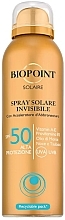 Fragrances, Perfumes, Cosmetics Sun Face Spray SPF50 - Biopoint Solaire Invisible Sun Spray SPF 50