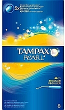 Fragrances, Perfumes, Cosmetics Tampons with Applicator, 8 pcs. - Tampax Pearl Regular