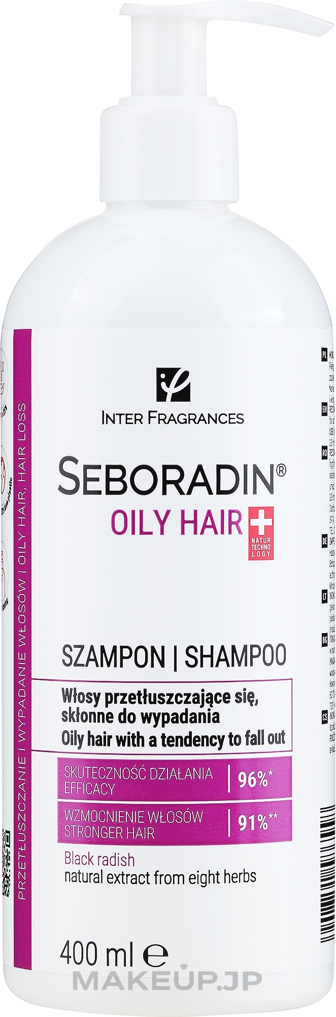 Shampoo for Oily Hair - Seboradin Oily Hair Shampoo — photo 400 ml