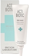 Fragrances, Perfumes, Cosmetics Cleansing Sebo-Mask for Acne-Prone Skin - Ericson Laboratoire Pure-biotic Acti-Biotic Sebo-Mask