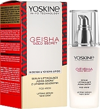 Fragrances, Perfumes, Cosmetics Lifting Facial Serum - Yoskine Geisha Gold Lifting Serum
