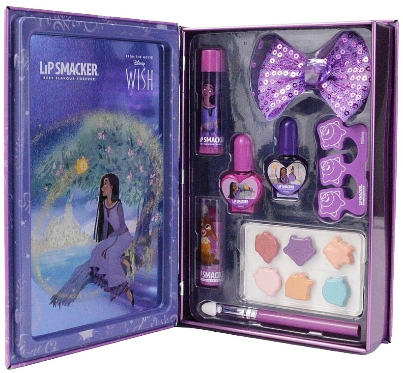 Makeup Palette - Lip Smacker Disney Wish Book Tin — photo N1