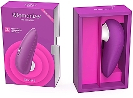 Fragrances, Perfumes, Cosmetics Vacuum Clitoral Stimulator, purple - Womanizer Starlet 3 Violet
