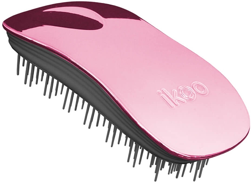 Hair Brush - Ikoo Home Rose Metallic Brush  — photo N1