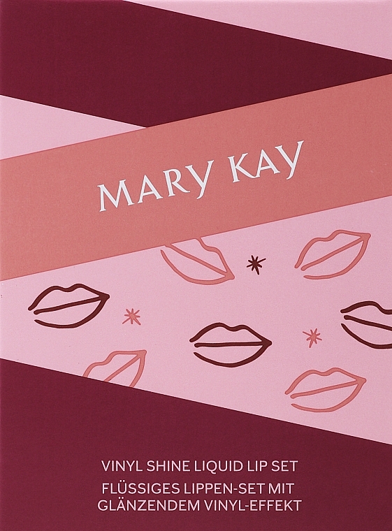 Mary Kay Vinyl Shine Liquid Lip Set - Set — photo N1