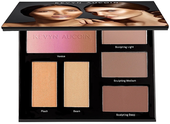 Face Contour Palette - Kevyn Aucoin The Art Of Sculpting Contour Book Vol III — photo N2