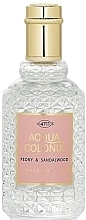 Fragrances, Perfumes, Cosmetics Maurer & Wirtz 4711 Acqua Colonia Peony & Sandalwood - Eau de Cologne