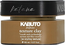 Hair Styling Clay - Kabuto Katana Texture Clay — photo N1