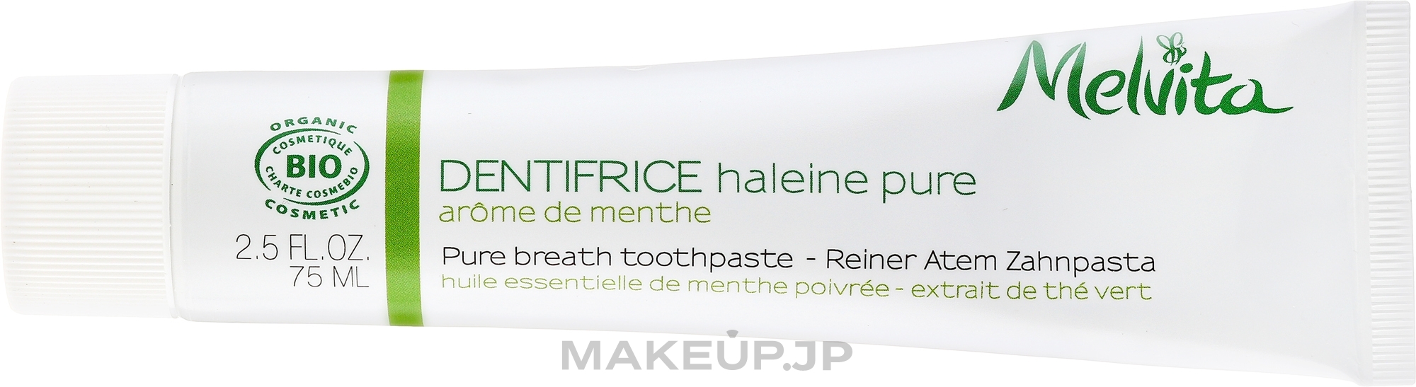 Toothpaste - Melvita Dentifrice Pure Breath Toothpaste — photo 75 ml