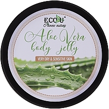 Body Jelly for Dry & Sensitive Skin Types - Eco U Aloe Jelly Body — photo N1