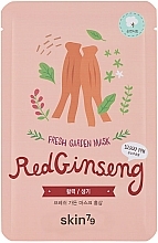 Sheet Mask "Red Ginseng" - Skin79 Fresh Garden Red Ginseng Mask — photo N8