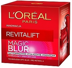 Fragrances, Perfumes, Cosmetics Facial Cream with Moisturizing Effect - L'Oreal Paris Revitalift Magic Blur Cream