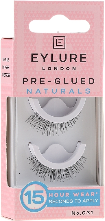 Flase Lashes №031 - Eylure Pre-Glued Naturals — photo N6