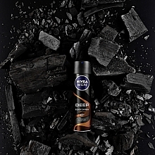 Men Deodorant-Spray - NIVEA Men Deep Black Carbon Espresso Anti-Perspirant — photo N2