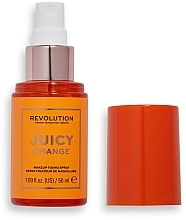 Setting Spray - Makeup Revolution Neon Heat Juicy Orange Priming Misting Spray — photo N2