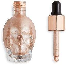 Highlighter - Makeup Revolution Halloween Skull Highlighter — photo N2