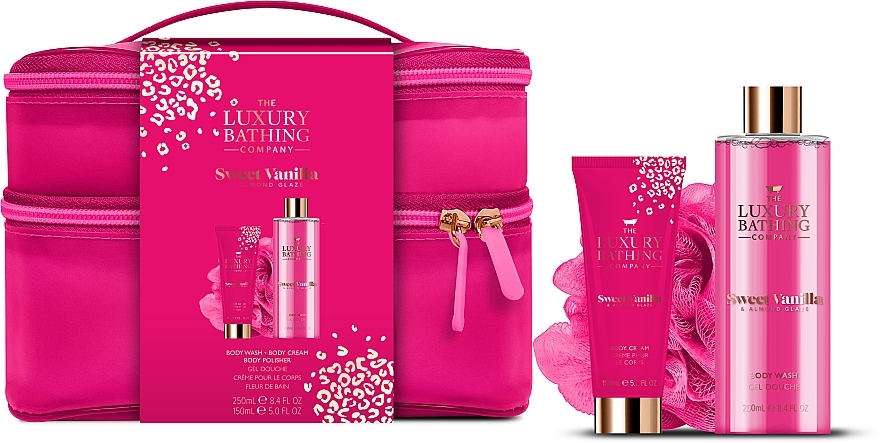 Set - Grace Cole The Luxury Bathing Escape Set (sh/gel/250ml + b/cr/150ml+acc/1pcs) — photo N1