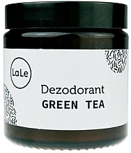 Green Tea Deodorant Cream, glass - La-Le Cream Deodorant — photo N1