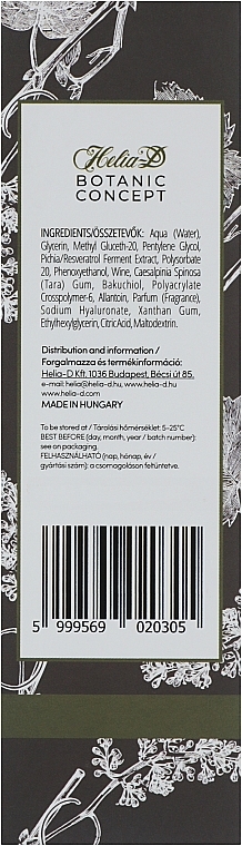 Anti-Wrinkle Serum - Helia-D Botanic Concept Serum — photo N3