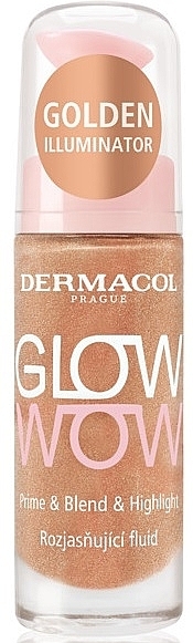 Highlighter - Dermacol Glow Wow Prime & Blend & Highlight — photo N3