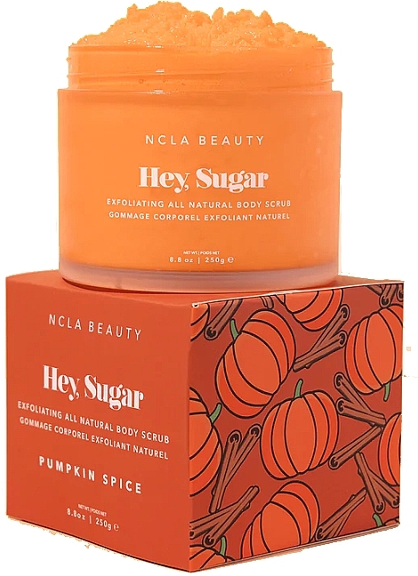 Natural Body Scrub - NCLA Beauty Hey, Sugar Exfoliating All Natural Body Scrub Pumpkin Spice — photo N2