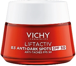 Fragrances, Perfumes, Cosmetics Face Cream - Vichy LiftActiv B3 Anti-Dark Spots Cream SPF50