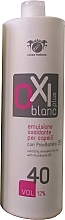 Fragrances, Perfumes, Cosmetics Oxidizing Emulsion with Provitamin B5 - Linea Italiana OXI Blanc Plus 40 vol. (12%) Oxidizing Emulsion
