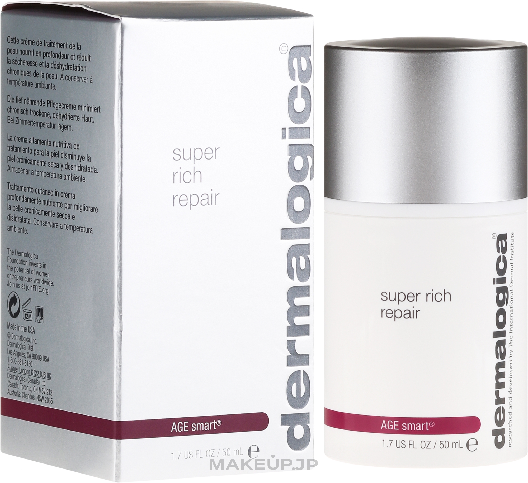 Super Nourishing Face Cream - Dermalogica Age Smart Super Rich Repair — photo 50 ml