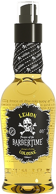 After Shave Cologne 'Lemon' - Barbertime After Shave Cologne Lemon — photo N1