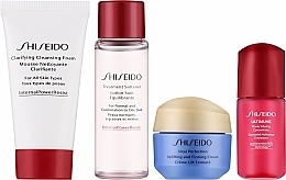 Set - Shiseido Vital Perfection Starter Kit (f/cr/15ml + clean/foam/30ml + f/lot/30ml + f/conc/10ml) — photo N2