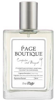 Secret Key The Page Boutique Conpession And Bouquet - Perfume — photo N1