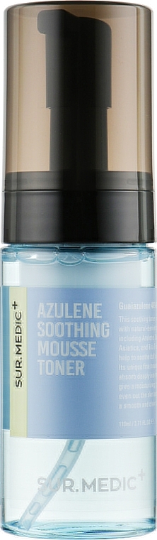 Azulene Soothing Toner - Neogen Sur.Medic Azulene Soothing Mousse Toner — photo N2