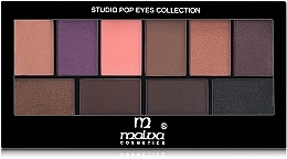 Fragrances, Perfumes, Cosmetics Eyeshadow Palette - Malva Cosmetics Studio Pop Eyes Collection Eyeshadow