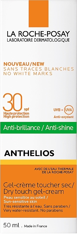 Mattifying Fragrance-Free Gel-Cream - La Roche-Posay Anthelios XL Gel-Cream SPF30 — photo N4