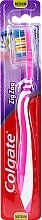 Fragrances, Perfumes, Cosmetics Toothbrush "Zigzag Plus" medium #2, gray-pink - Colgate Zig Zag Plus Medium Toothbrush