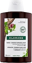 Anti Hair Loss Edelweiss Shampoo - Klorane Force Tired Hair & Hair Loss Shampoo with Organic Quinine and Edelweiss — photo N1